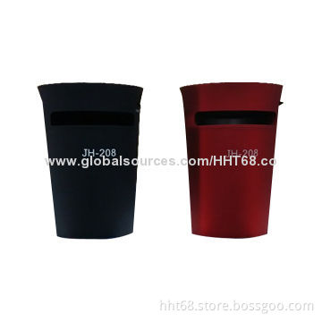 Portable Speakers for iPhone, MP3 Player and WMA, with FM Radio, TF CardNew
